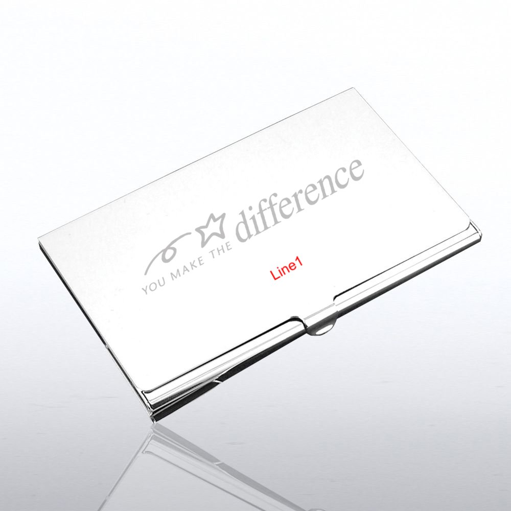 SlimLine Business Card Carrier - You Make the Difference