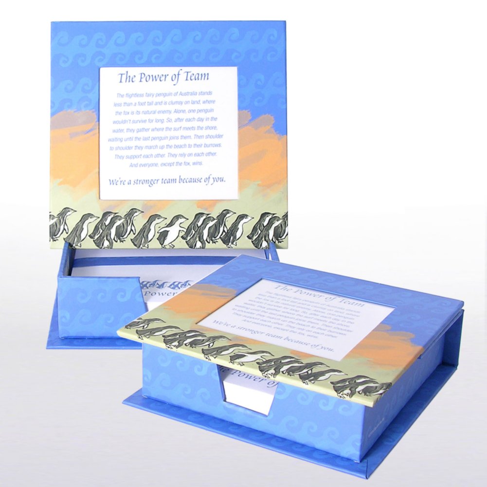 Notepaper Frame - Penguin: The Power of Team