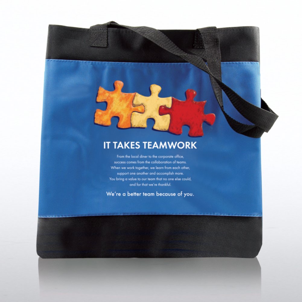 Character Totebag - It Takes Teamwork