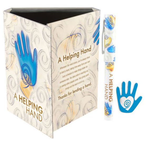 Pen & Pin Gift Set - Helping Hand