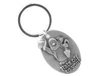 Character Key Chain - Holiday Penguin: Hats off to you!