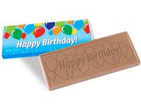 Chocolate Bars - Happy Birthday
