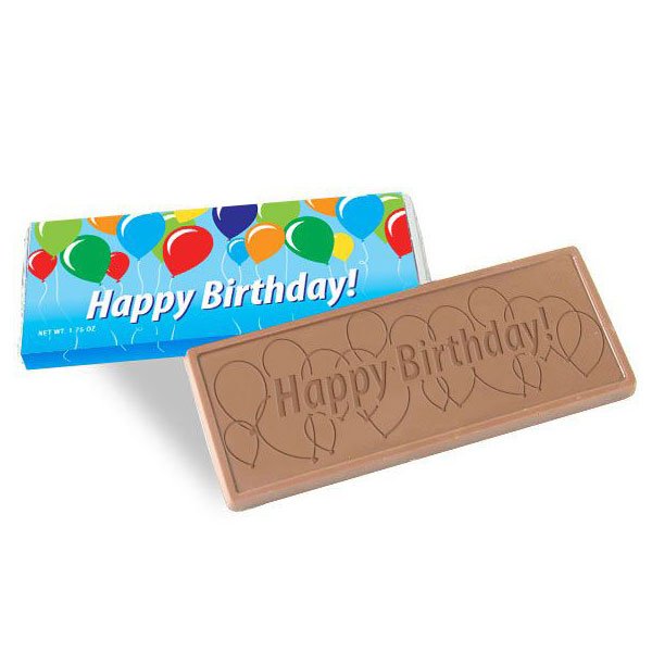 Chocolate Bars - Happy Birthday