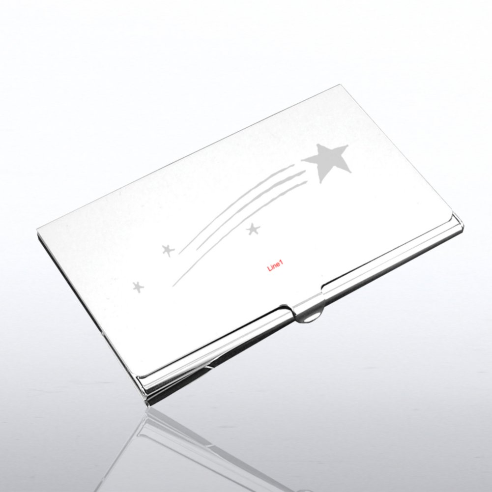 SlimLine Business Card Carrier - Shooting Star