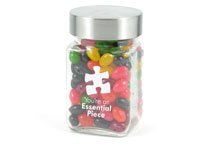 Glass Candy Jar - Square - Essential Piece
