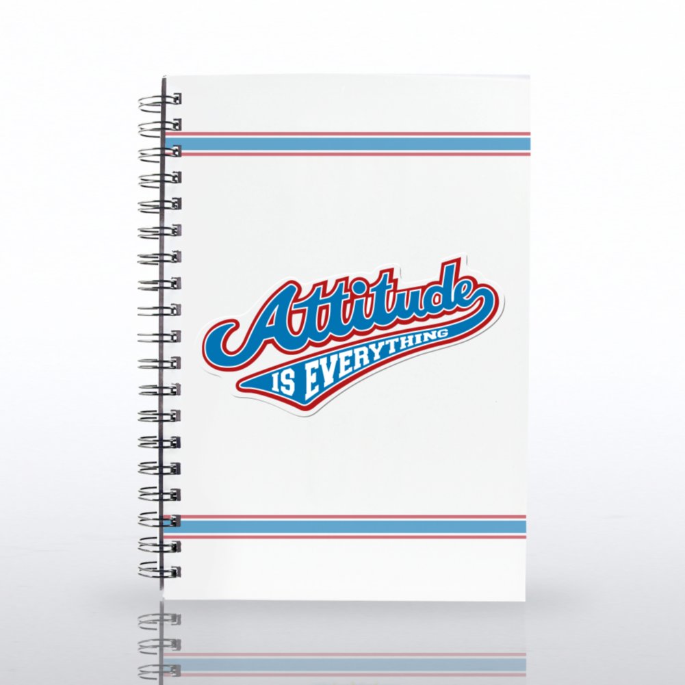Right On Journal - Attitude is Everything Pennant