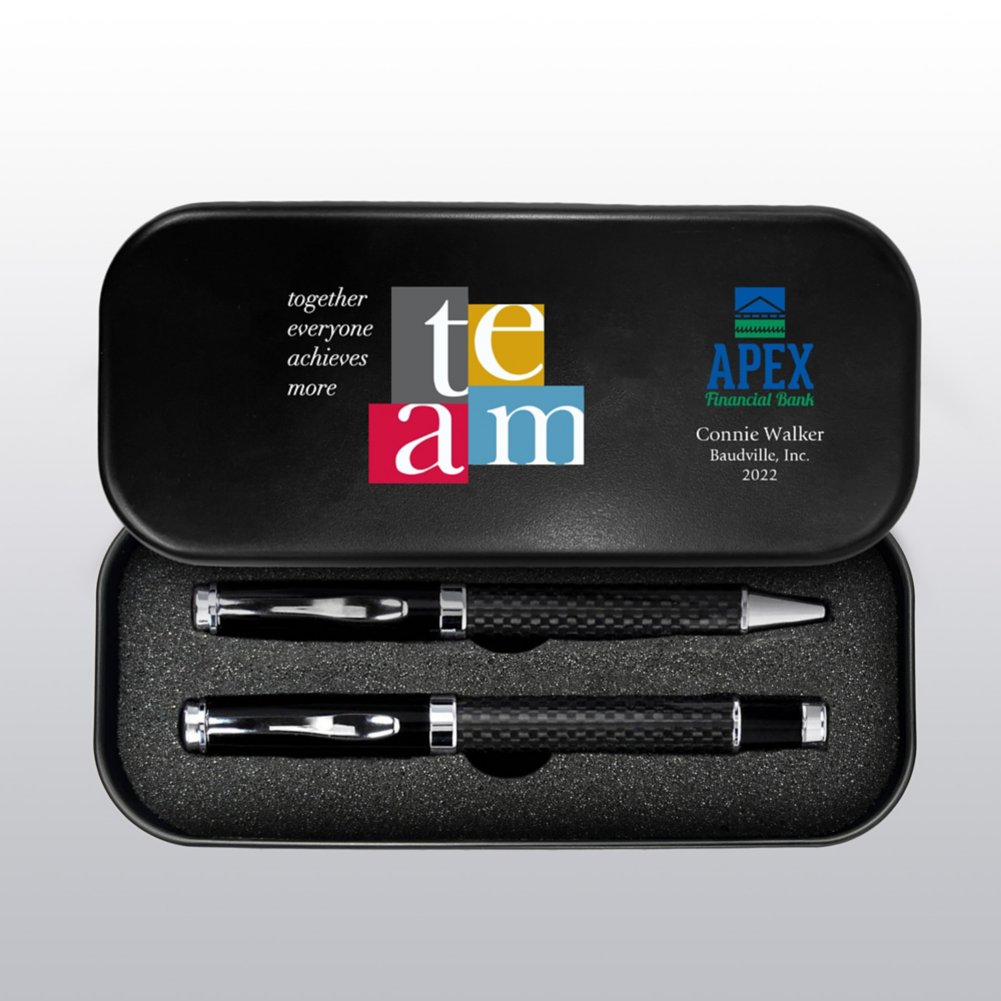 Executive Carbon Fiber Pen Set - Custom CARD9