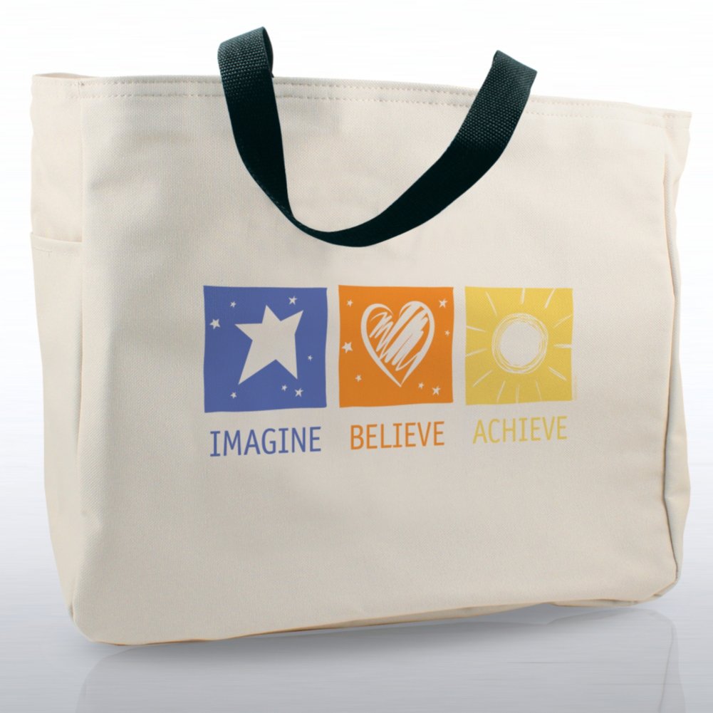 Tote Bag - Imagine, Believe, Achieve