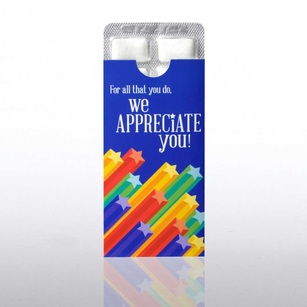Gum Pack - We Appreciate You Stars OPEN