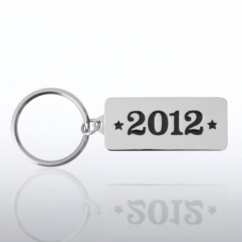 Nickel-Finish Key Chain - 2012