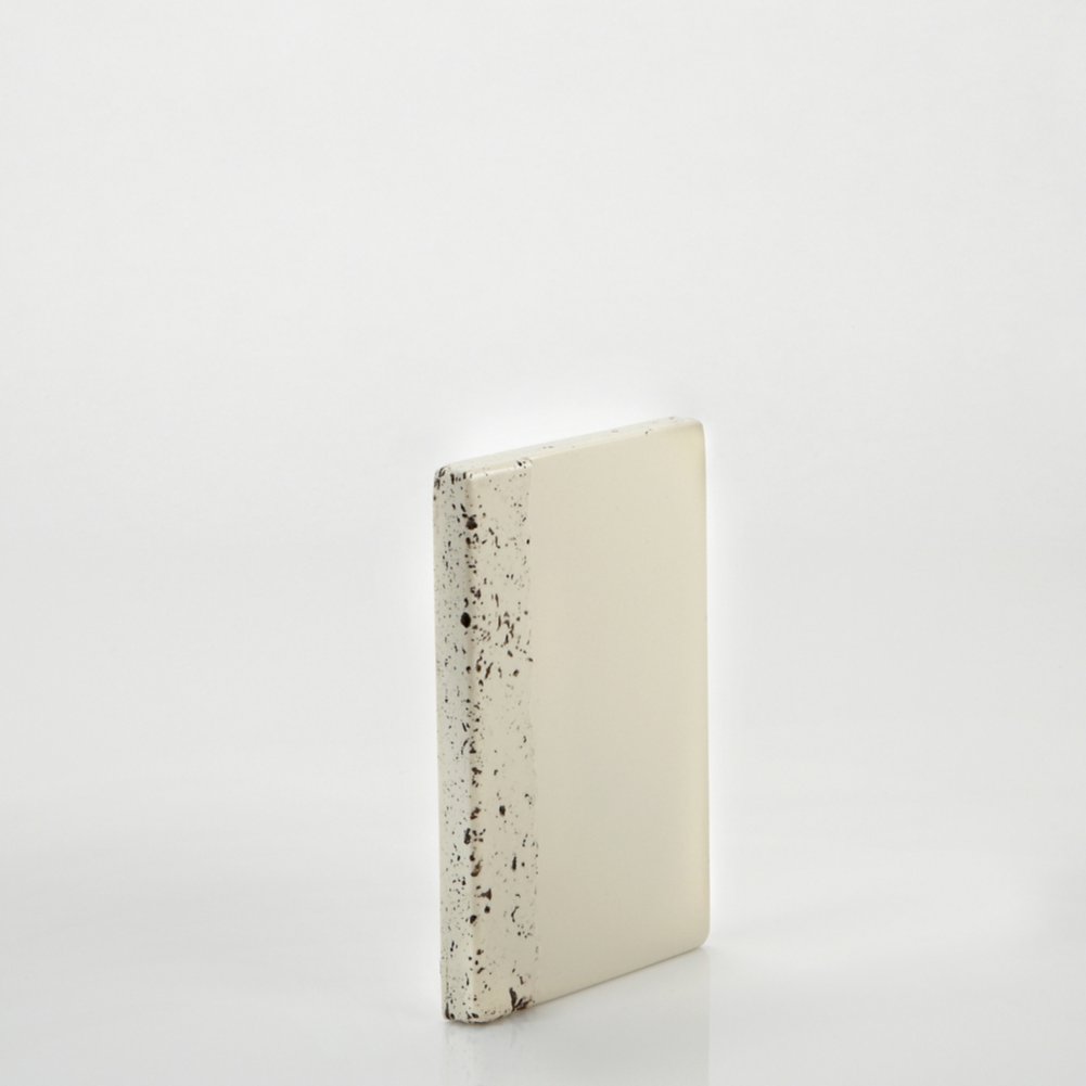 Stone Award Plaque - Beige - Small SIDE