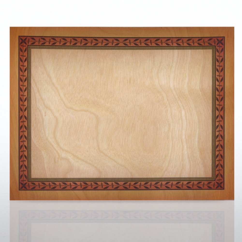 Natural Wood Certificates - Inlay