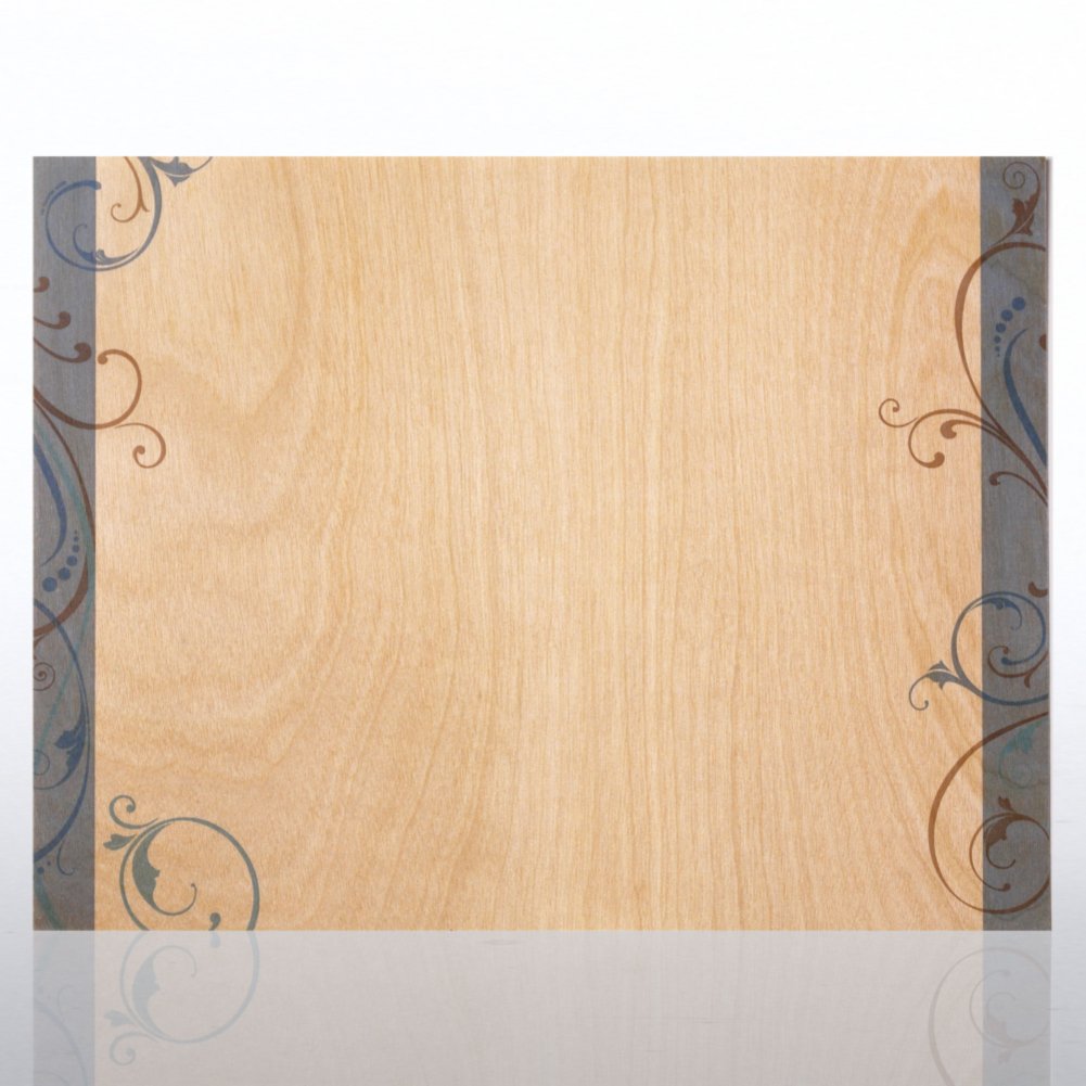Natural Wood Certificates - Swirl