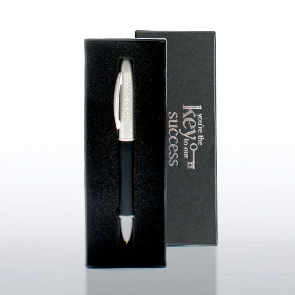 Silver Gift Pen - Key to Success