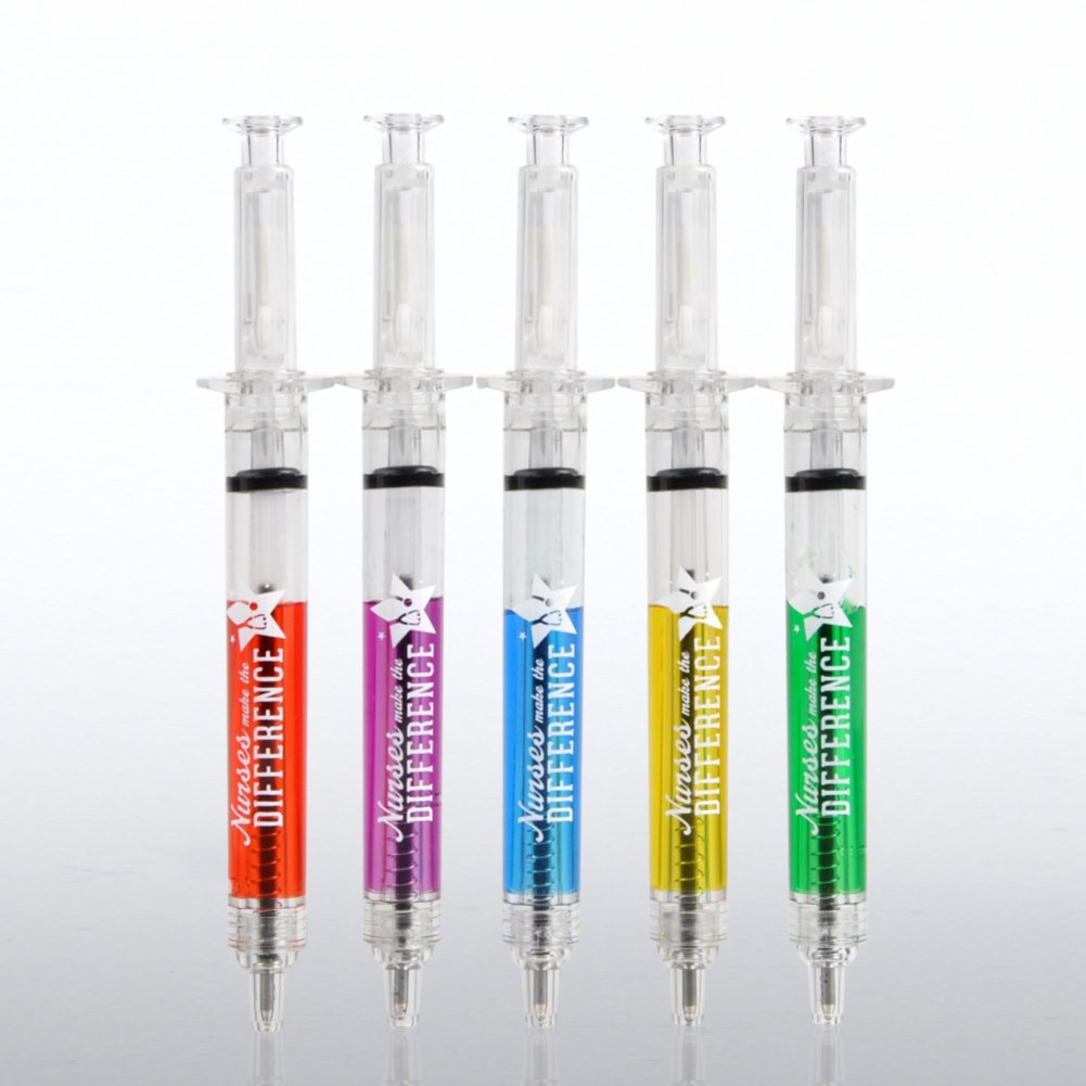 Multi-Color Syringe Pens - Nurses Make the Difference