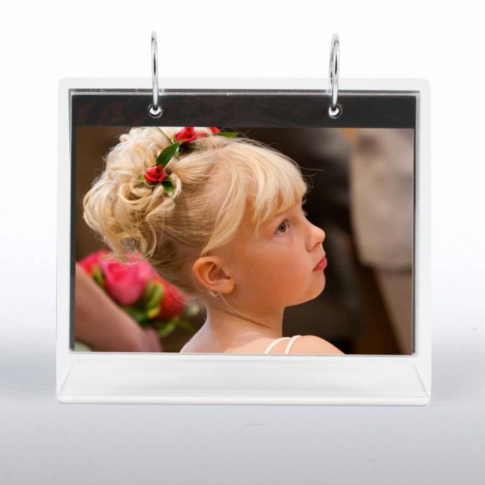 Desktop Photo Flip Frame OPEN