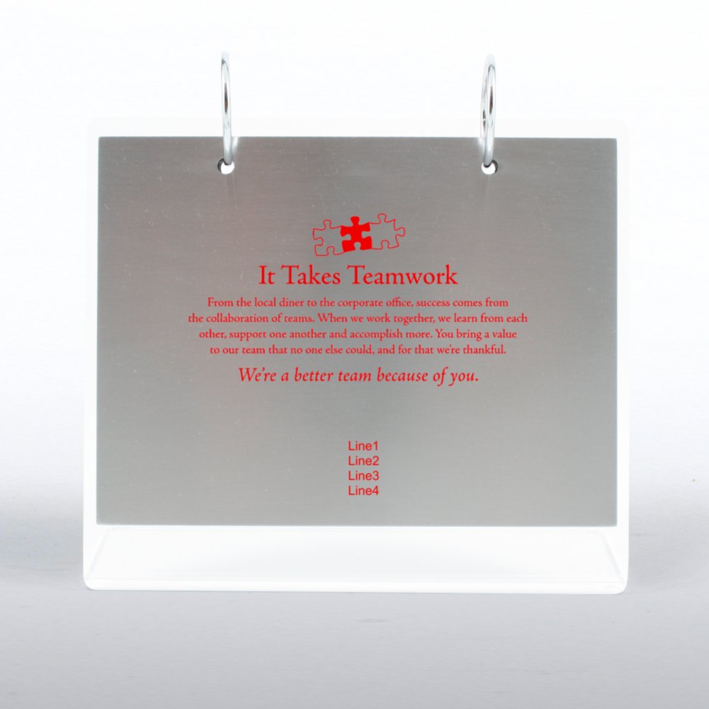 Desktop Photo Flip Frame