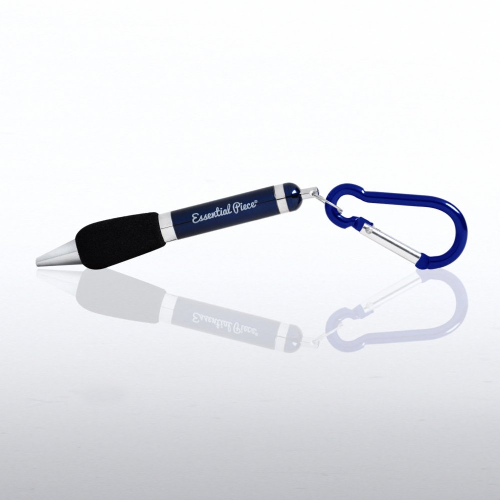 Carabiner Twist Pen - Essential Piece - Blue
