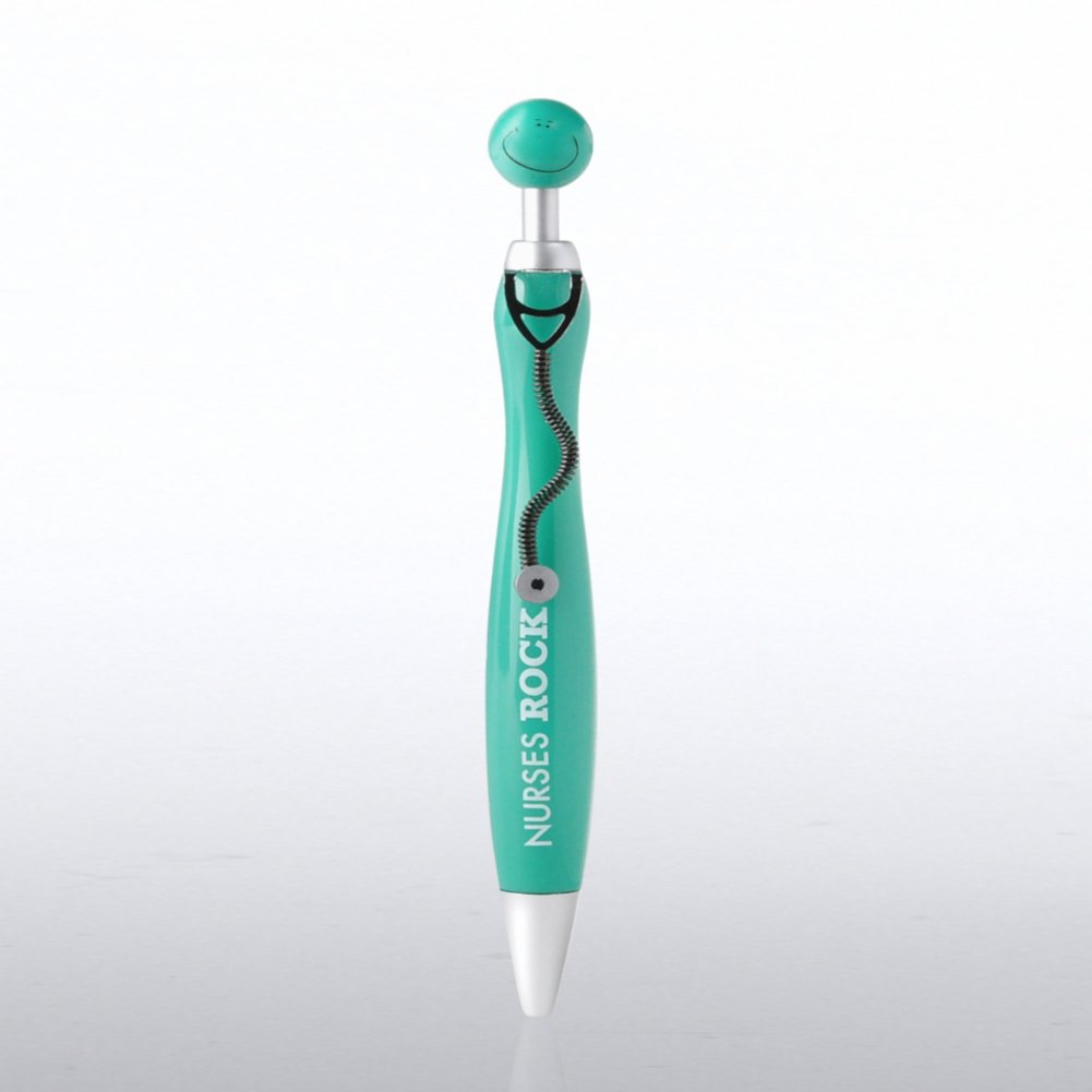 Stethoscope Smiley Pens - Nurses Rock