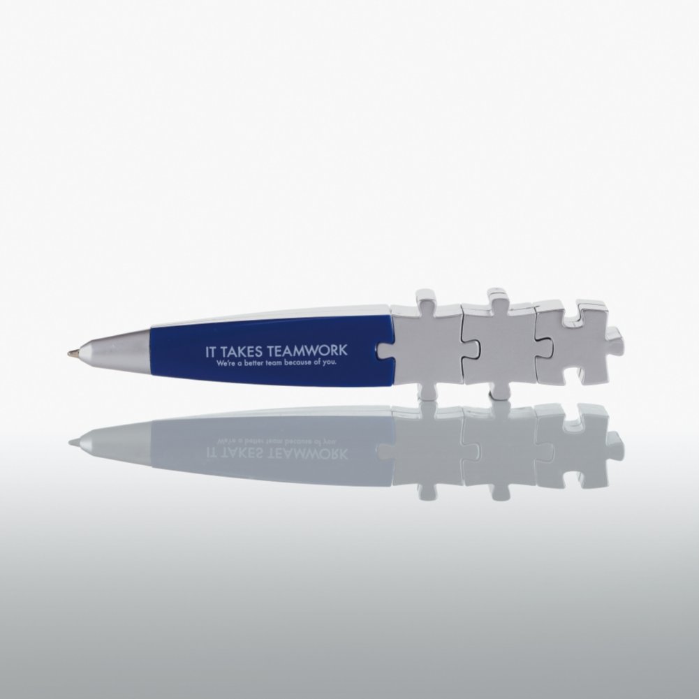 Puzzle Piece Pens - It Takes Teamwork