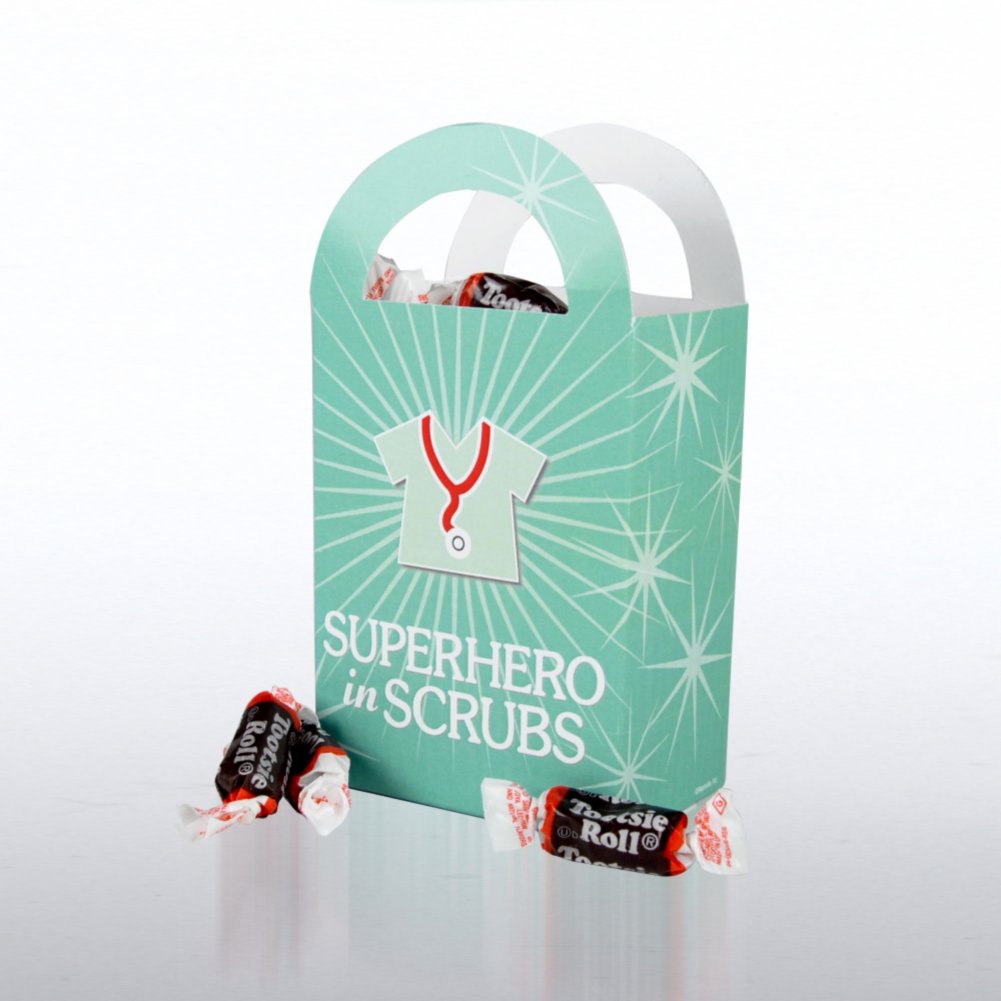 Fun Treat Gift Bag - Superhero in Scrubs