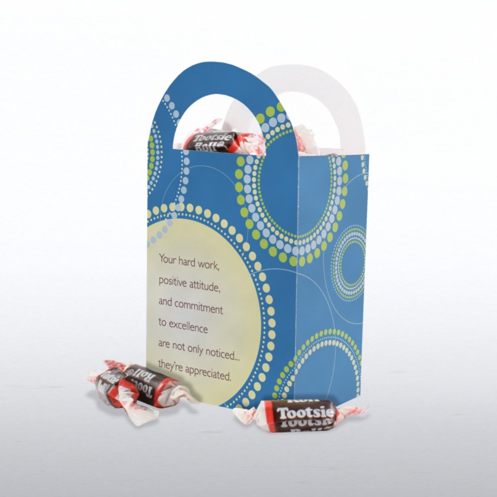 Fun Treat Gift Bag - Thanks for All You Do! BACK