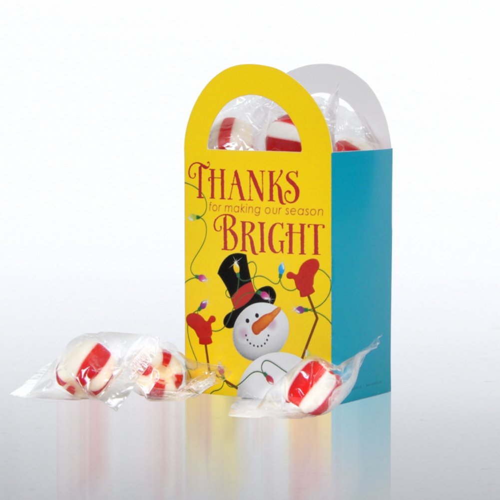 Fun Treat Gift Bag - Snowman Thanks for Making Season Bright