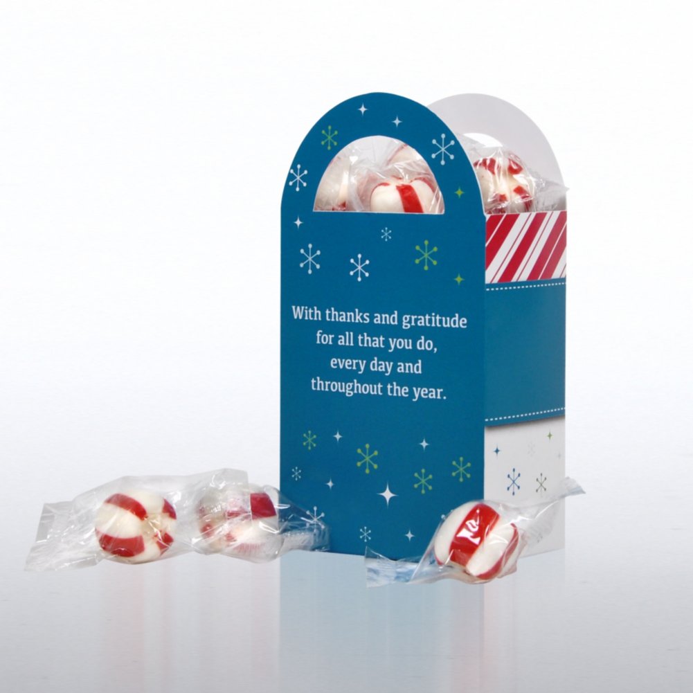 Fun Treat Gift Bag - Candy Cane: We Truly Appreciate You BACK