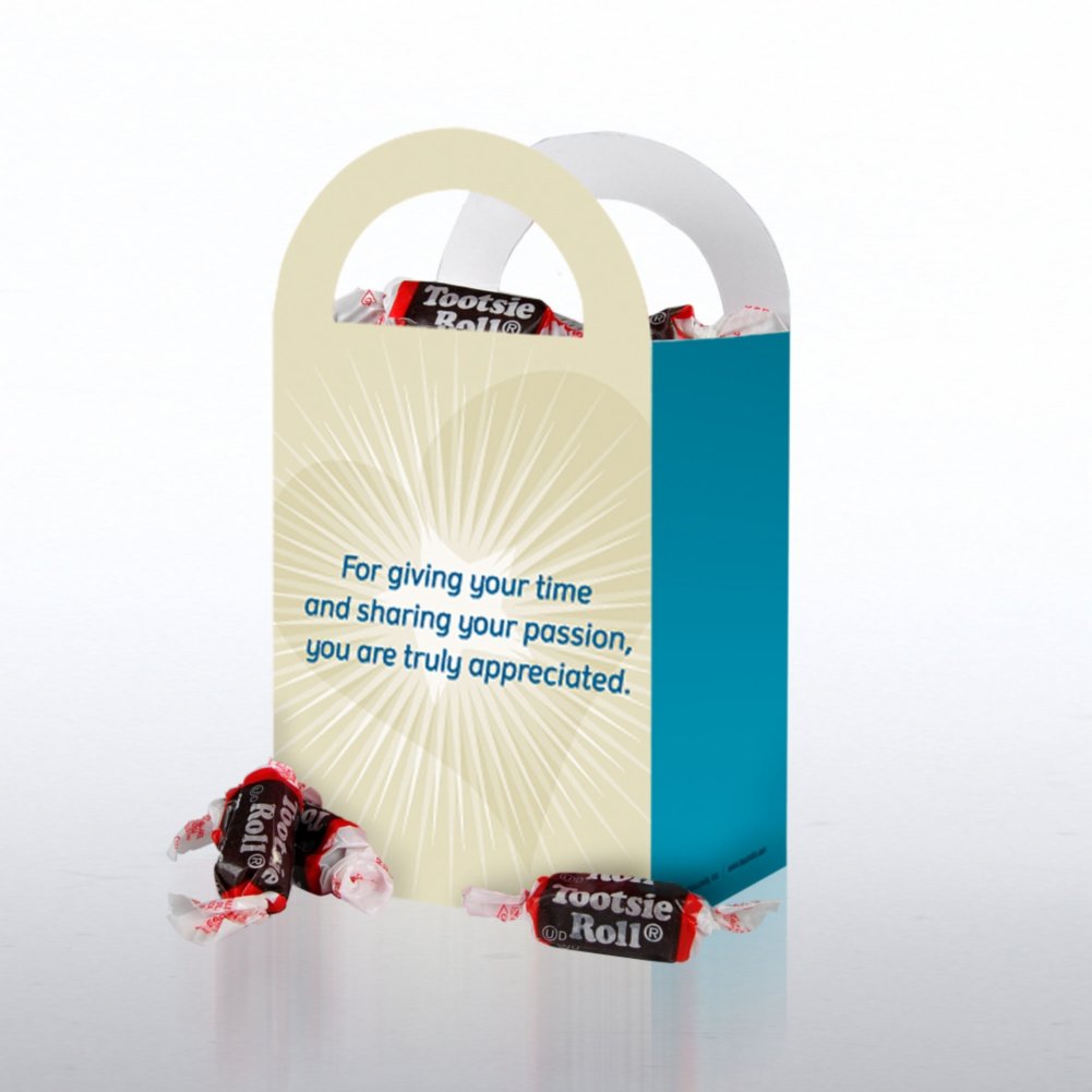 Fun Treat Gift Bag - Volunteers Make a Difference BACK
