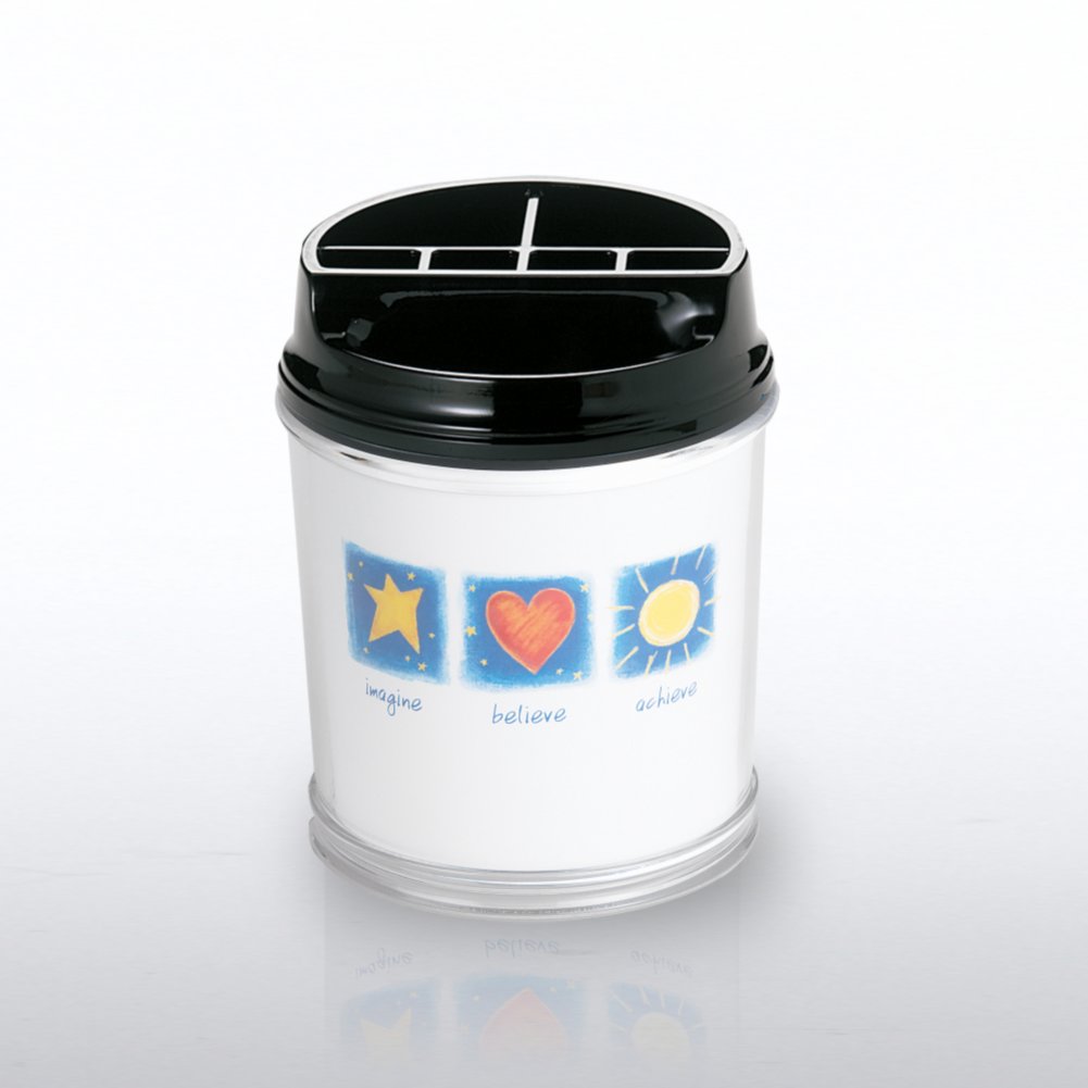 Desk Caddy - Imagine Believe Achieve