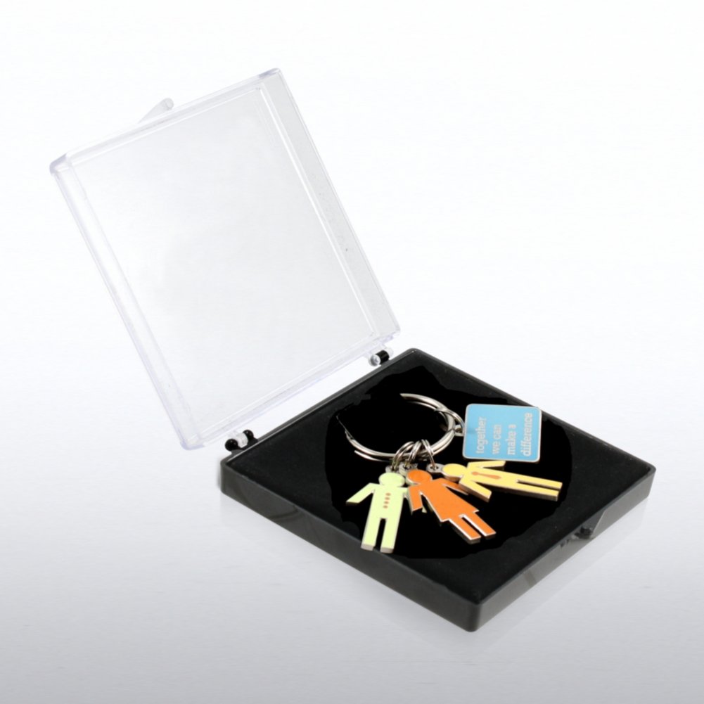 Simply Charming Key Chain -Together We Can Make a Difference BOX
