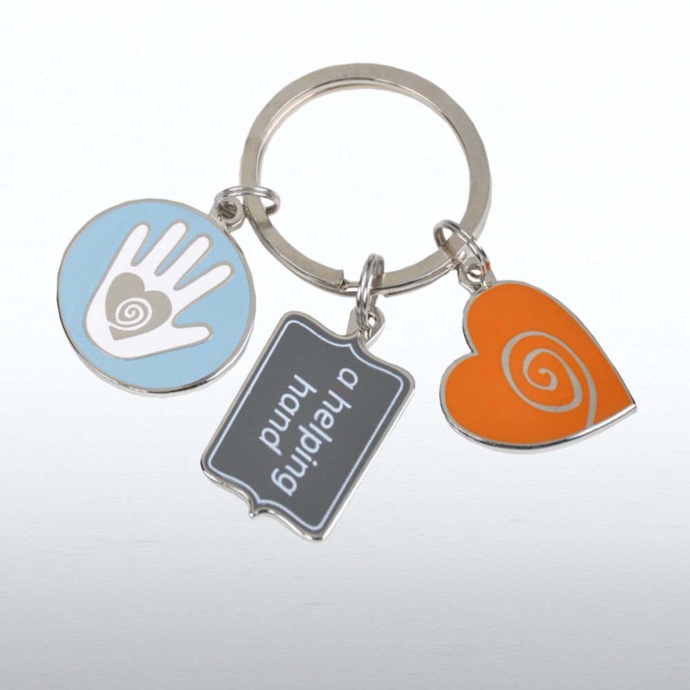 Simply Charming Key Chain - Helping Hand