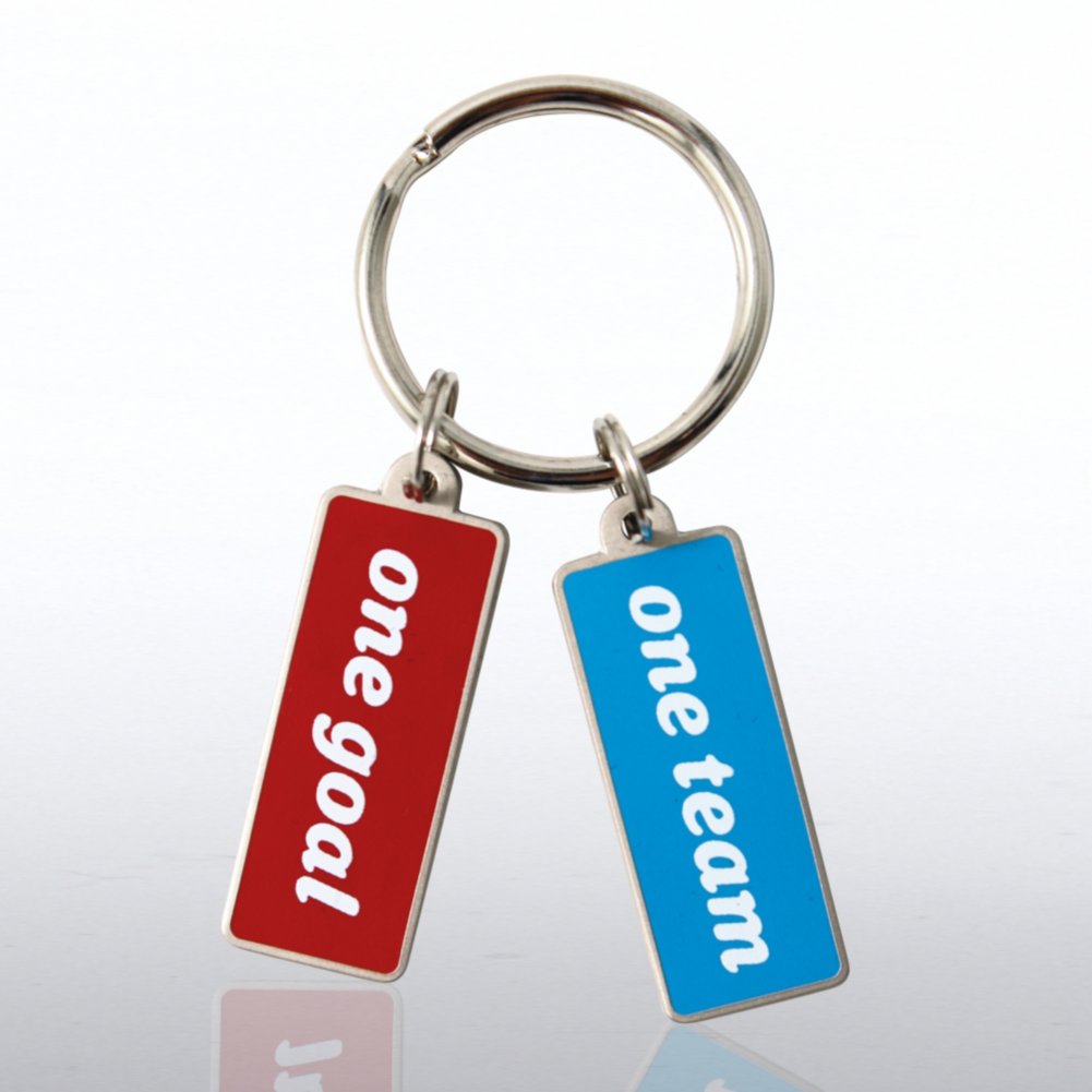 Simply Charming Gift Set - One Team, One Goal KEYCHAIN