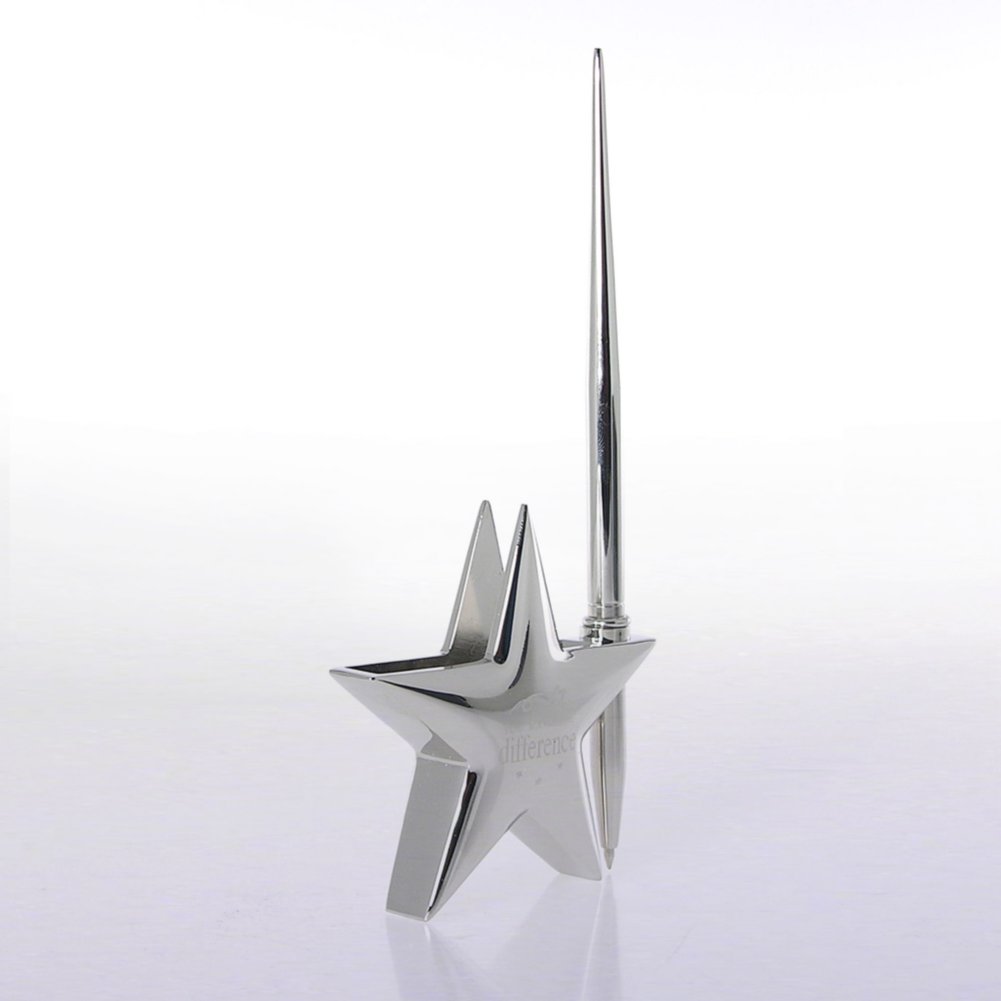 Star Pen & Card Holder - You Make the Difference SIDE