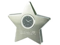 Star Paperweight Desk Clock - Starfish