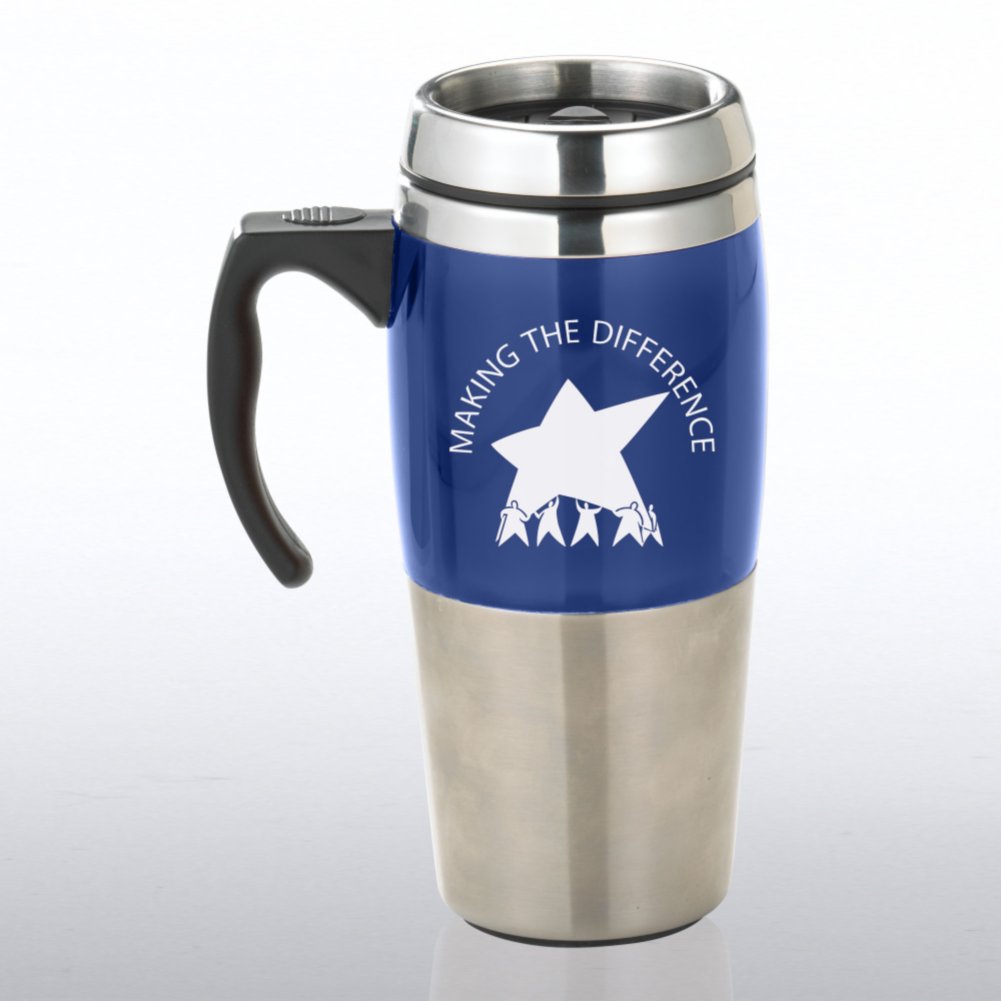 Stainless Steel Travel Mug - Making the Difference
