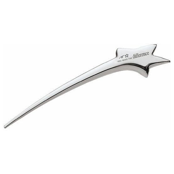 Letter Opener - Silver Star - You Make the Difference