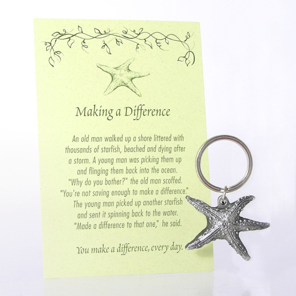 Character 3-D Key Chain - Starfish