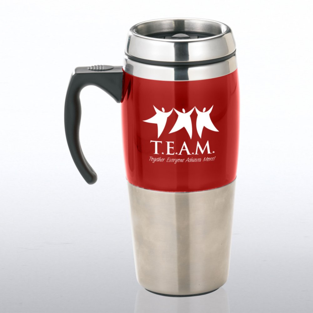 Stainless Steel Travel Mug - T.E.A.M.