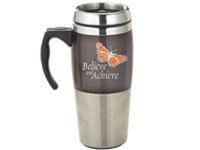 Stainless Steel Travel Mug - Butterfly