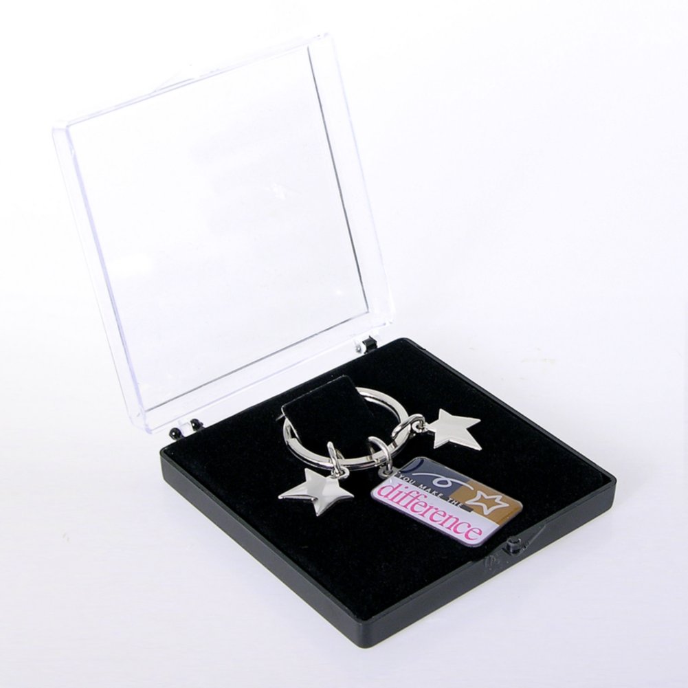 Simply Charming Key Chain - You Make the Difference BOX