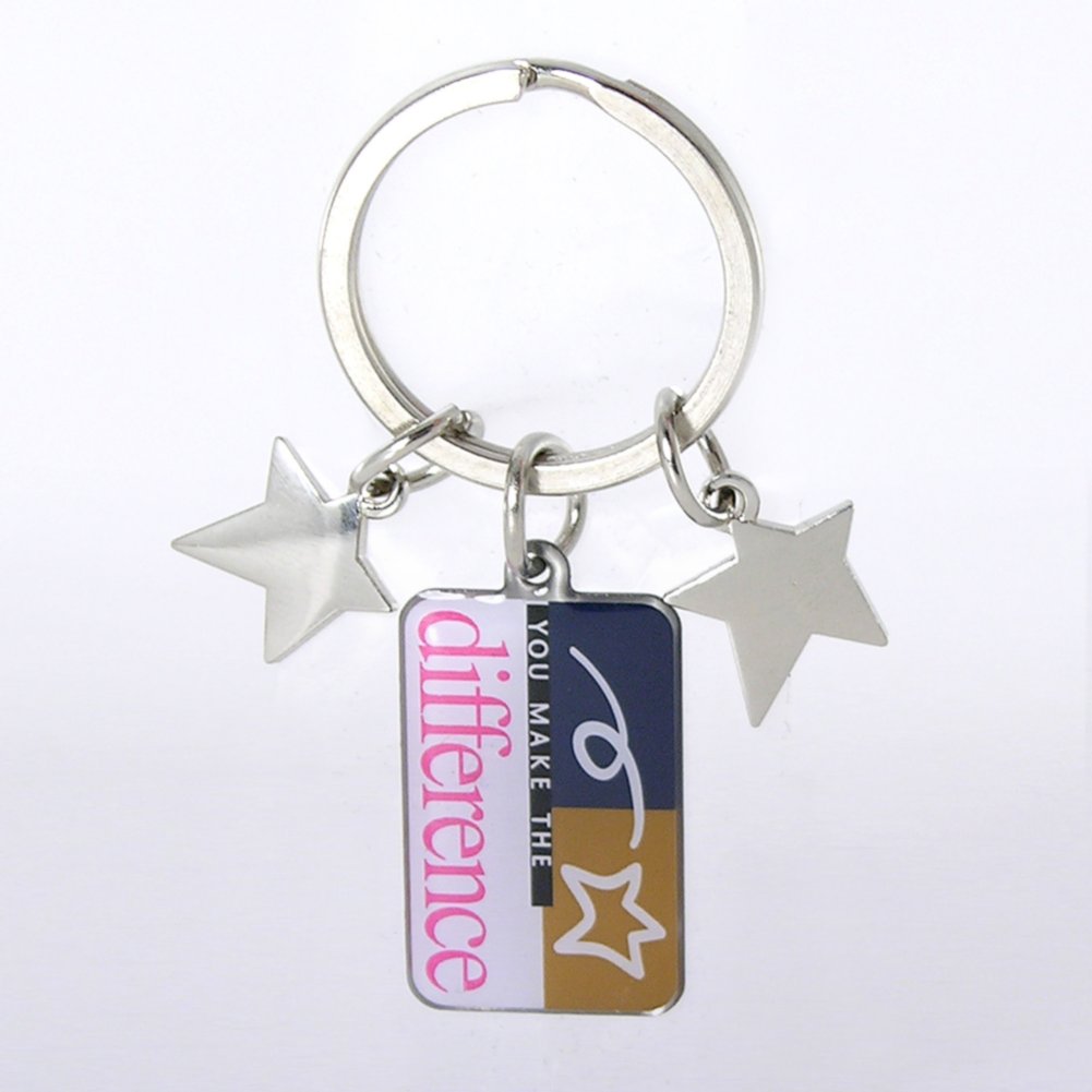 Simply Charming Key Chain - You Make the Difference