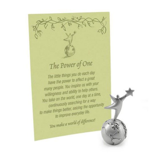 Character Figurine - You Make a World of Difference