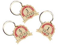 Service Award Key Chain