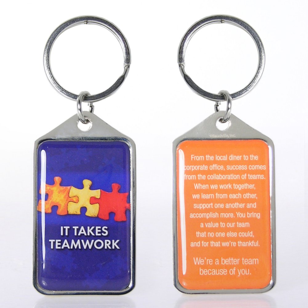 Character Story Key Chain - It Takes Teamwork