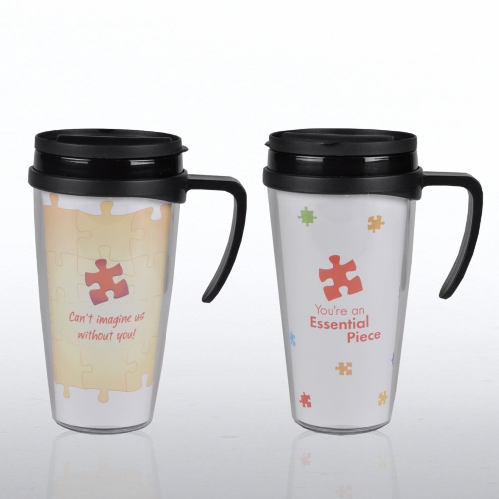 Autograph Travel Mug - Essential Piece OPEN