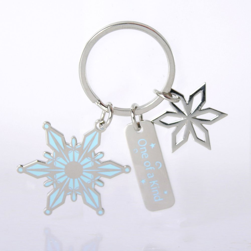 Simply Charming Key Chain - Holiday Snowflake