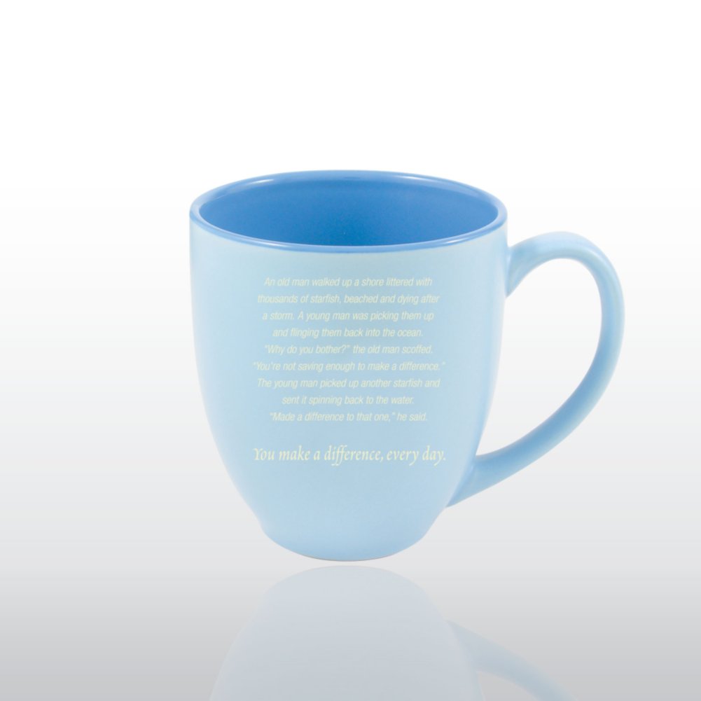 Bistro Mug - Starfish: Making a Difference BACK