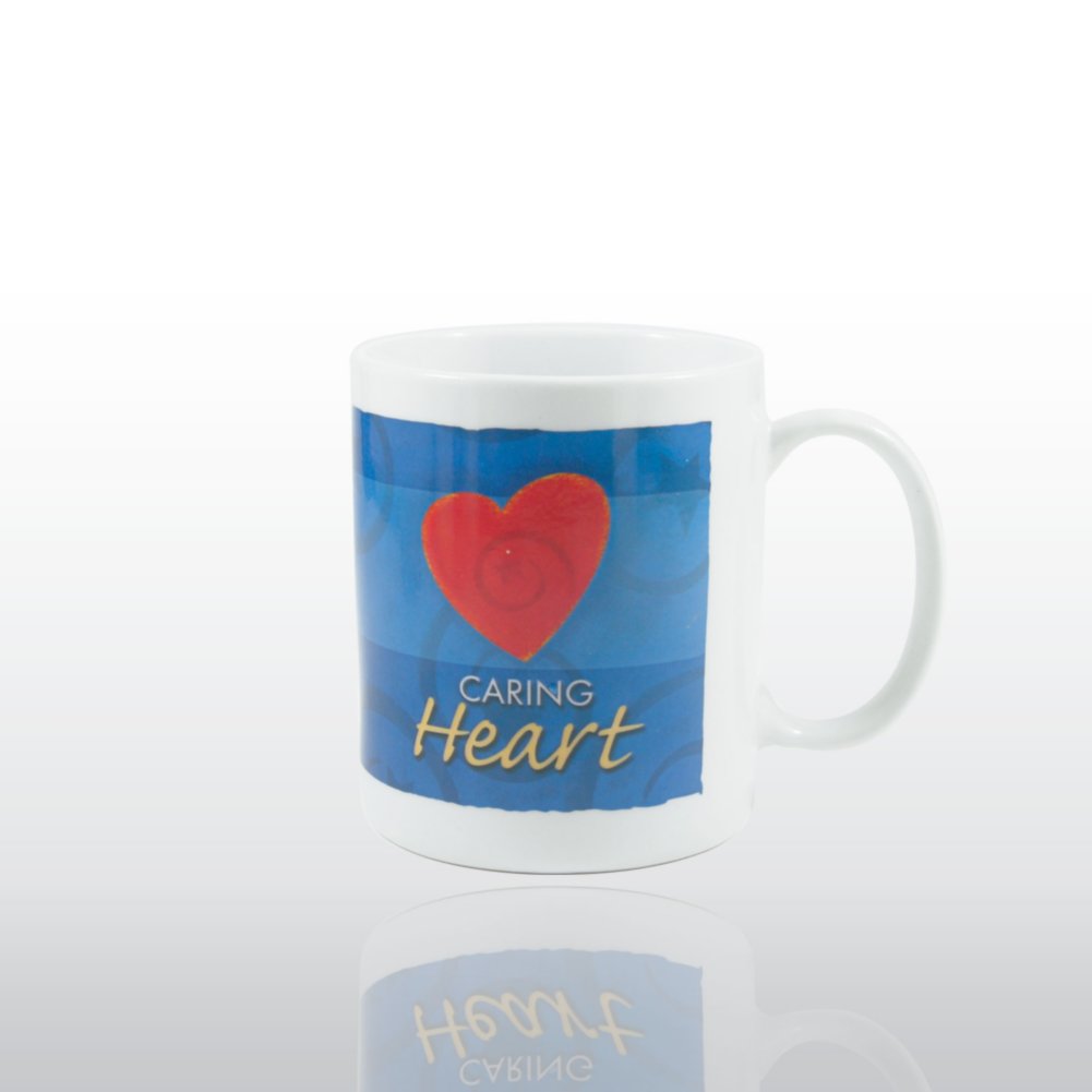 Ceramic Coffee Mug - Caring Heart