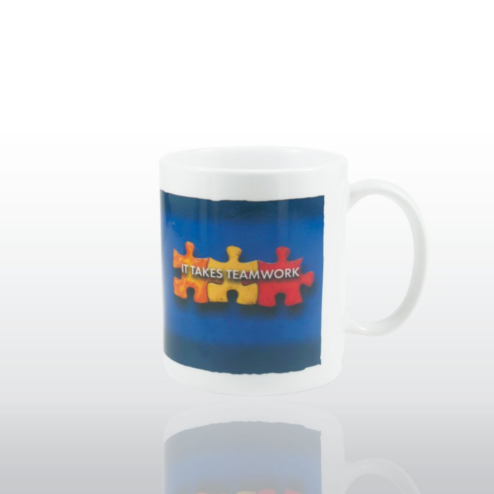 Ceramic Coffee Mug - It Takes Teamwork